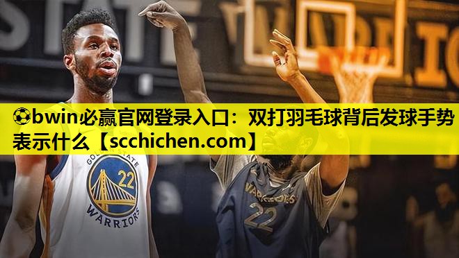 双打羽毛球背后发球手势表示什么